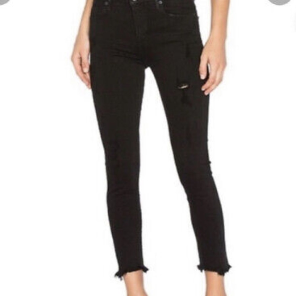 Agolde Feel Good Black Jeans